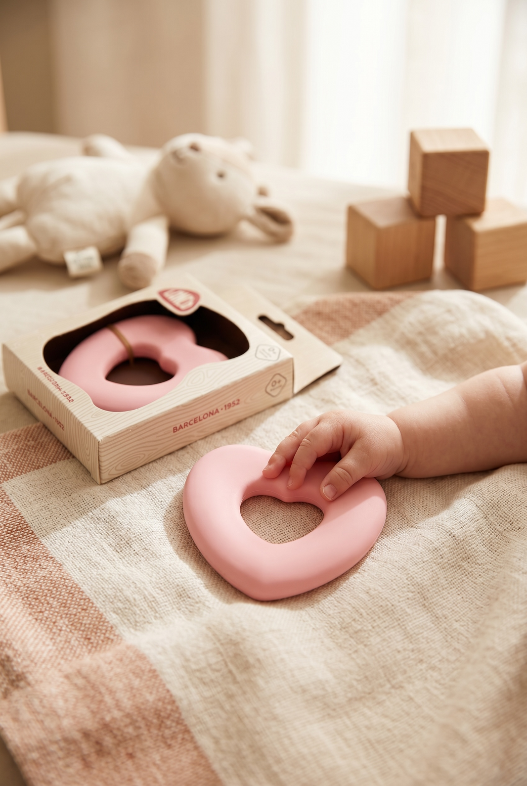 Baby Teether- Flatheart