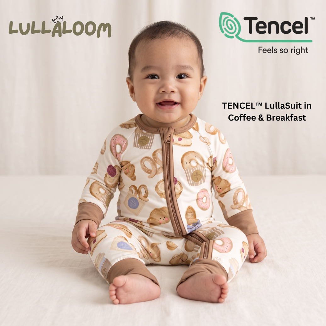 [PRE-ORDER]TENCEL™ LullaSuit in Coffee & Breakfast