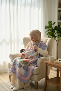 [PREMIUM] Picnic Party (Swaddle/Nursing Cover/Blanket)