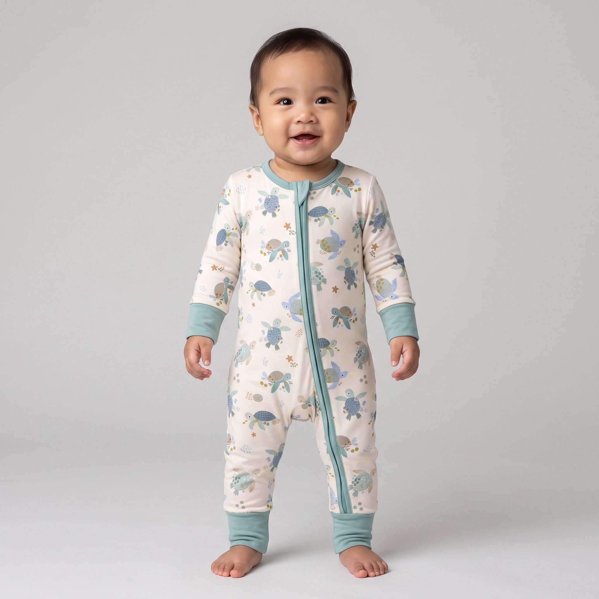 TENCEL™ LullaSuit in Under the sea