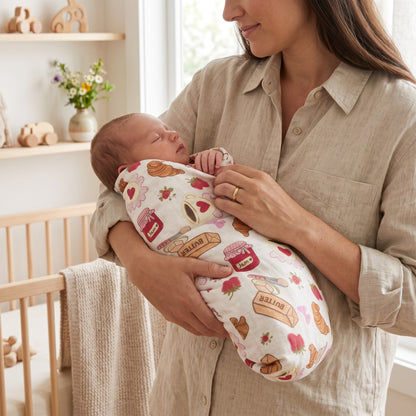 [PRE-ORDER] Classic Swaddle - Strawberry coquette