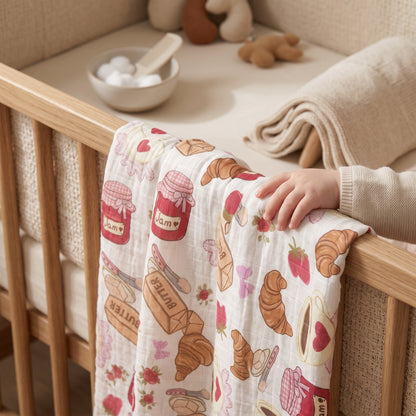 [PRE-ORDER] Classic Swaddle - Strawberry coquette