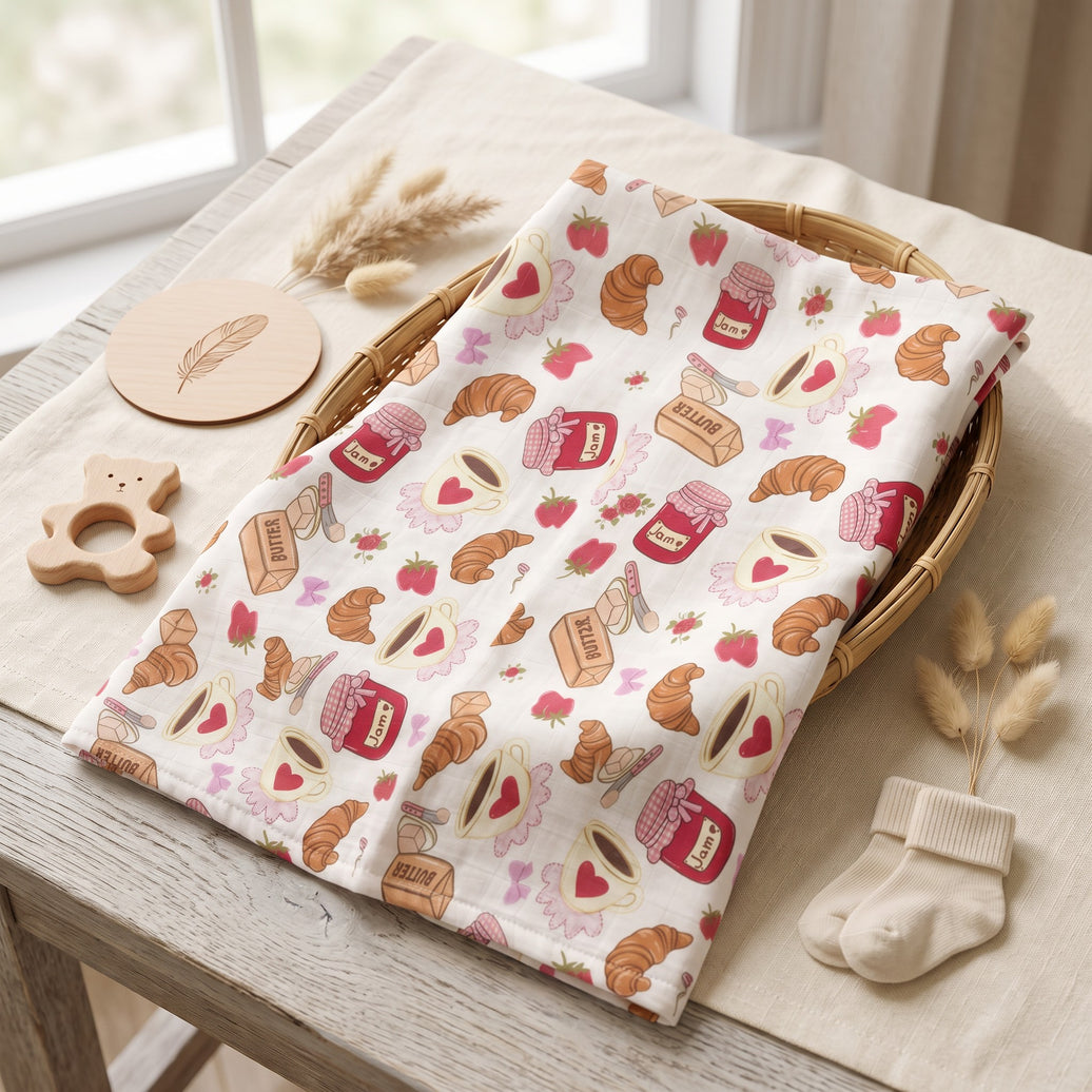 Classic Swaddle - COQUETTE CROISSANT