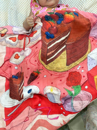 [PREMIUM] Birthday Party (Swaddle/Nursing Cover/Blanket)