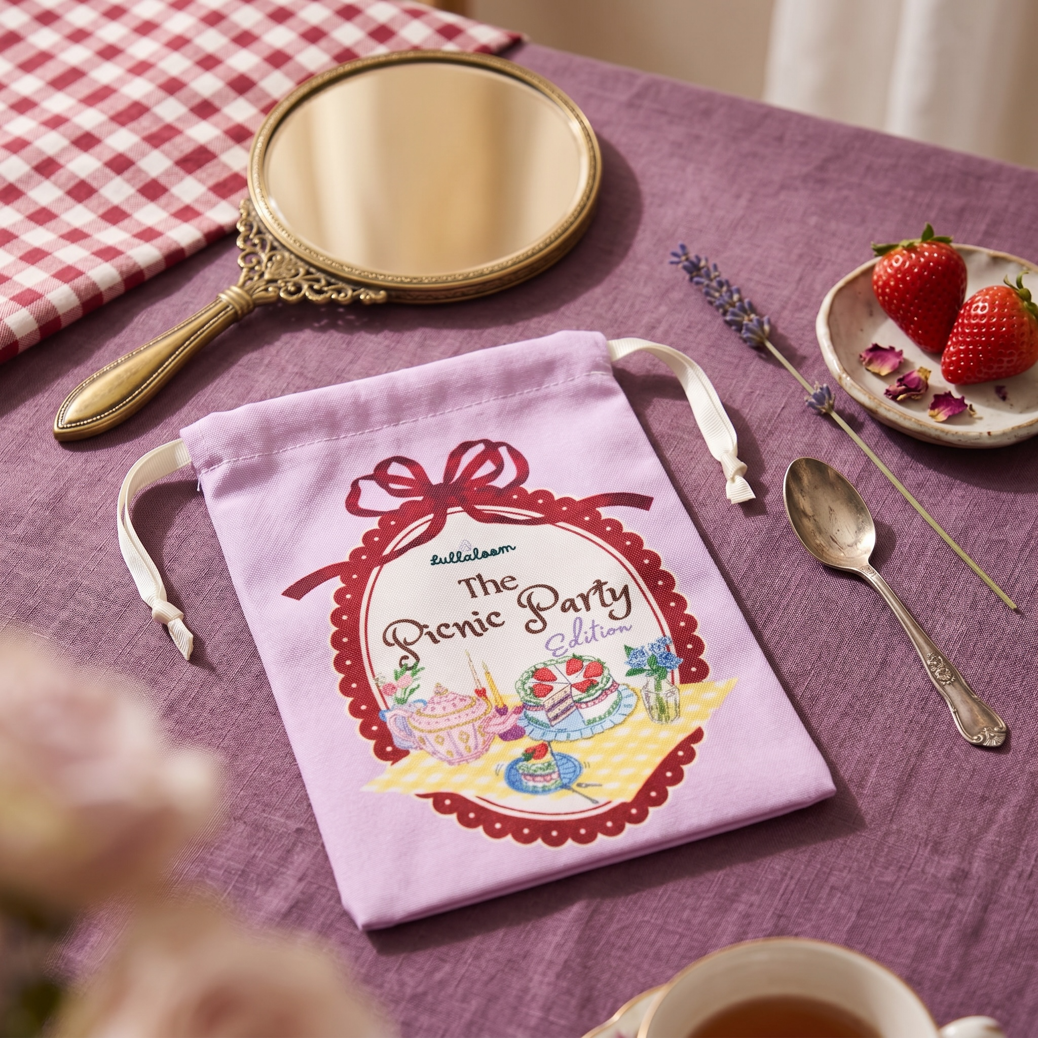 [PREMIUM] Picnic Party (Swaddle/Nursing Cover/Blanket)