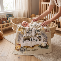 PRE-ORDER [PREMIUM] The Dragon Kingdom (Swaddle/Nursing Cover/Blanket)