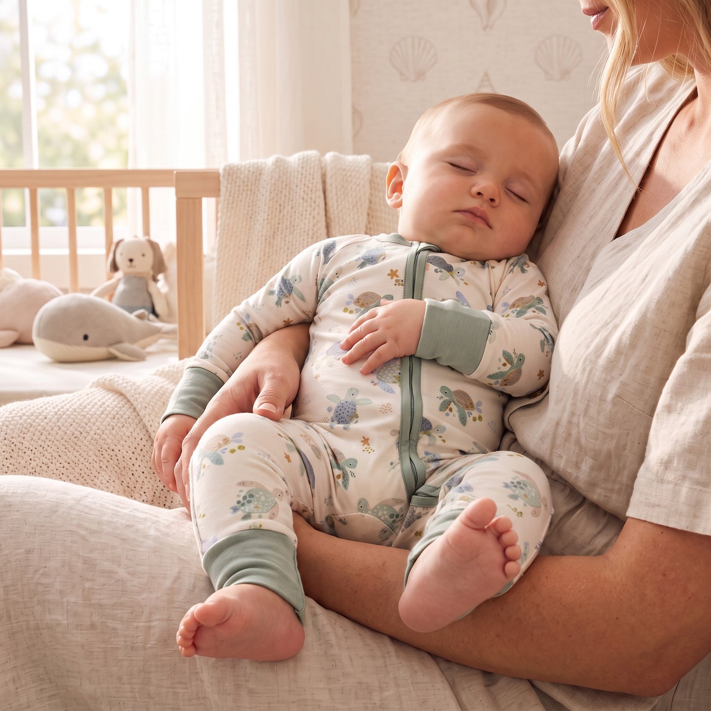 [PRE-ORDER]TENCEL™ LullaSuit in Under the sea