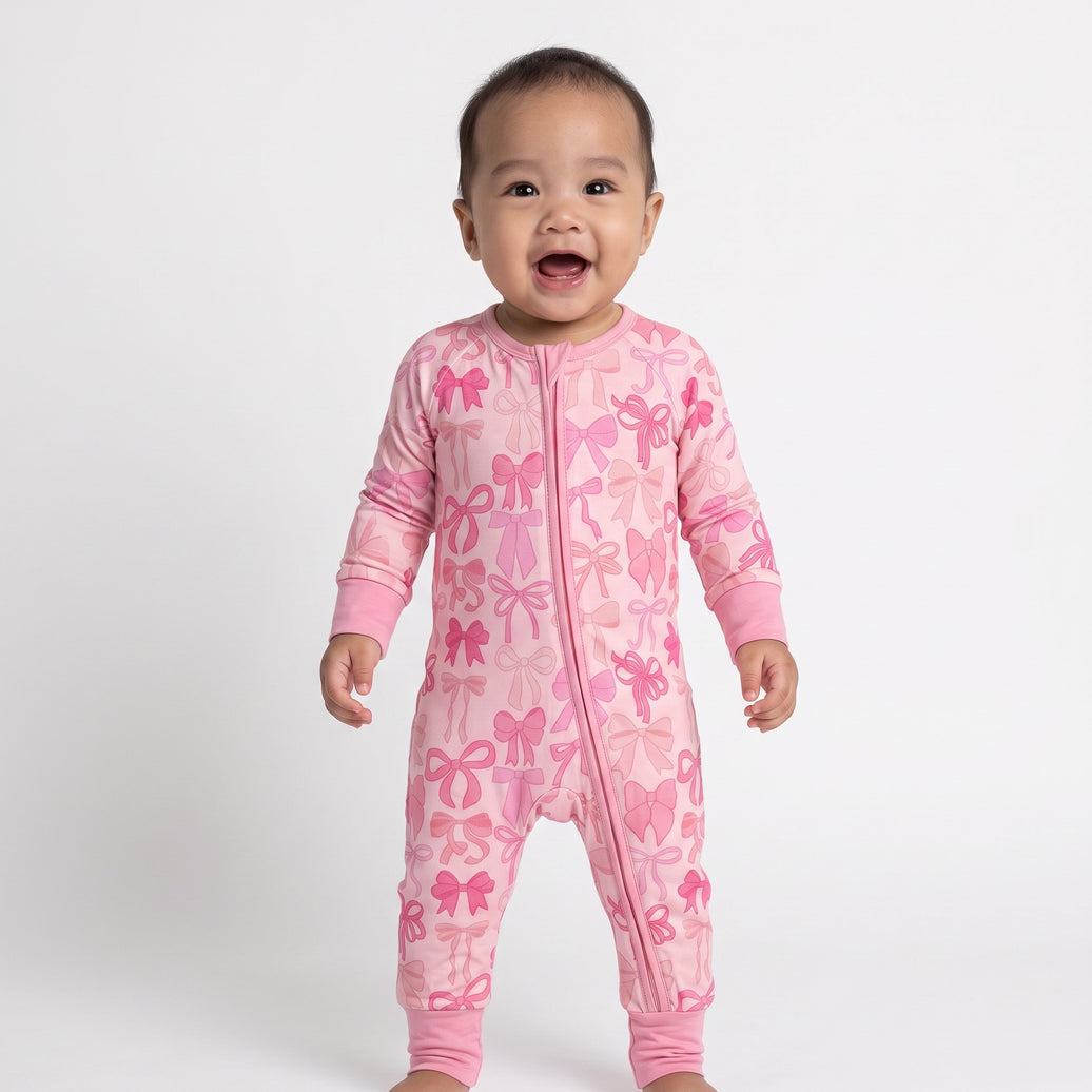 [PRE-ORDER]TENCEL™ LullaSuit in Pink Coquette