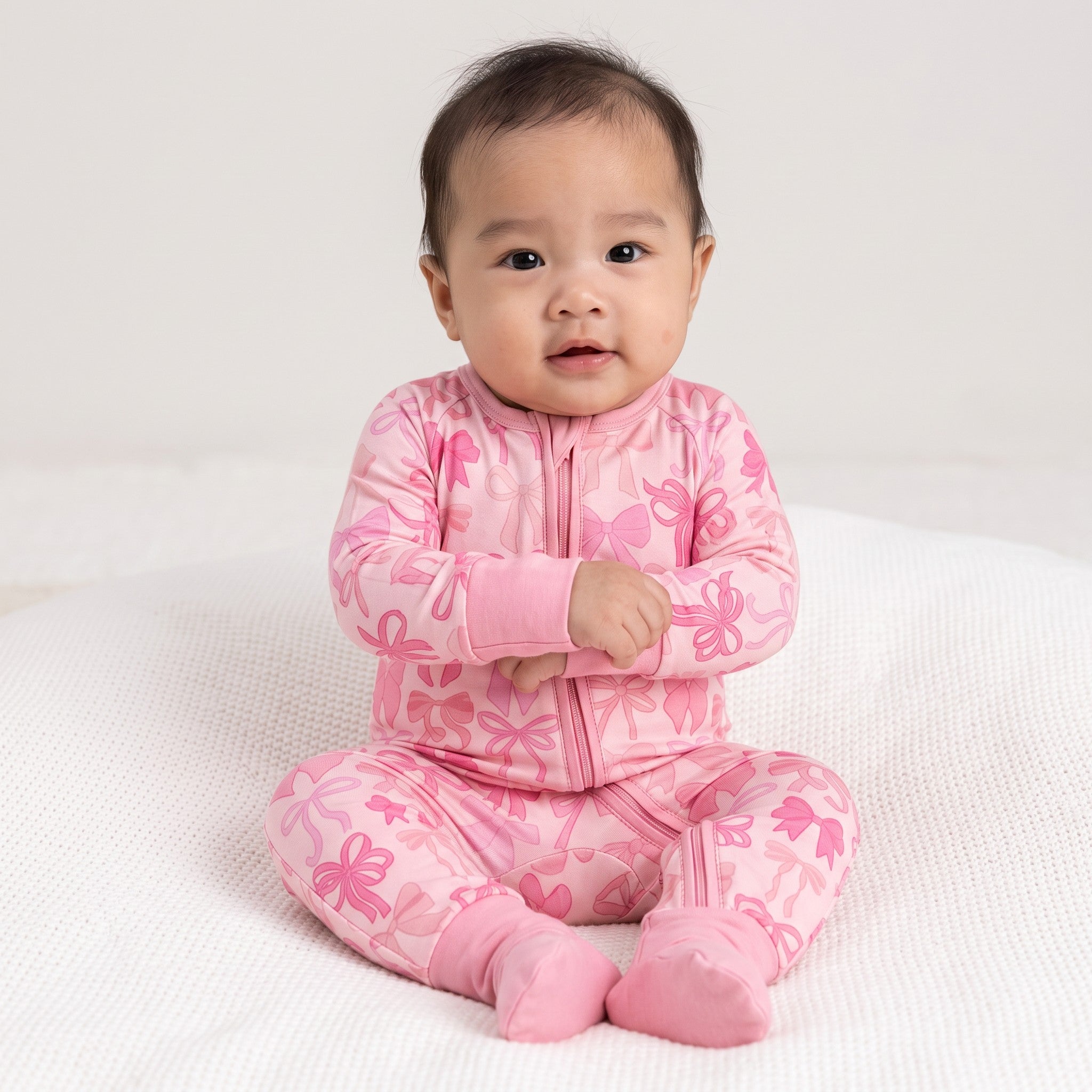 [PRE-ORDER]TENCEL™ LullaSuit in Pink Coquette
