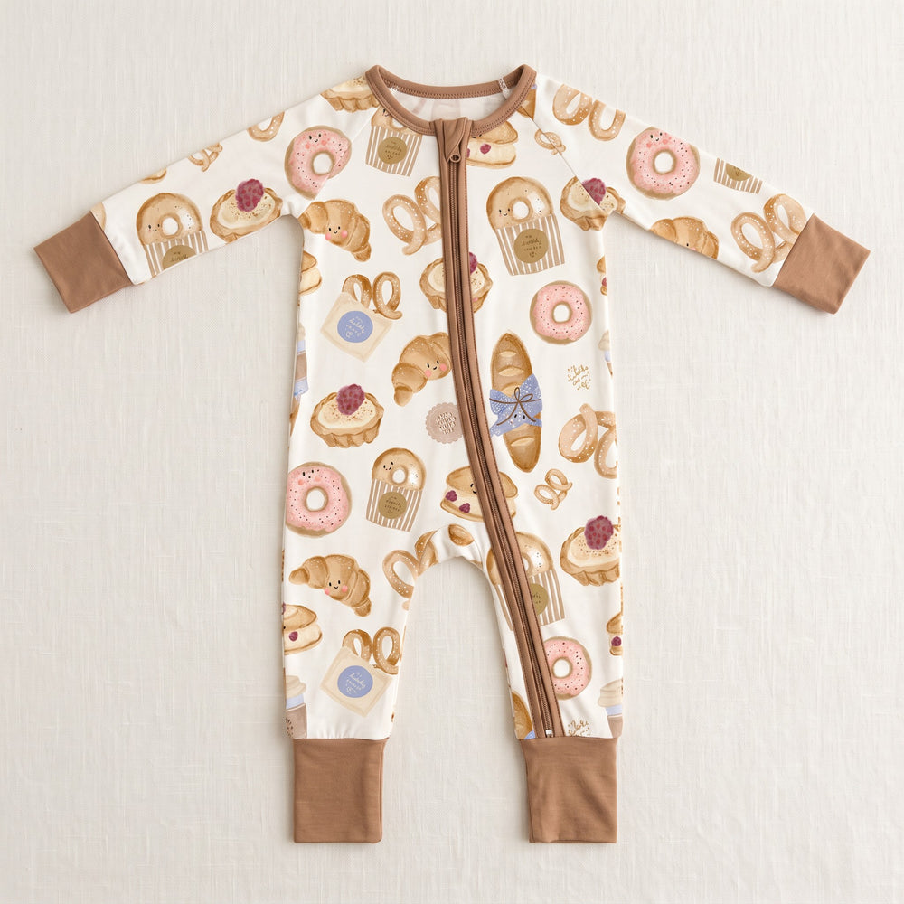 [PRE-ORDER]TENCEL™ LullaSuit in Coffee & Breakfast