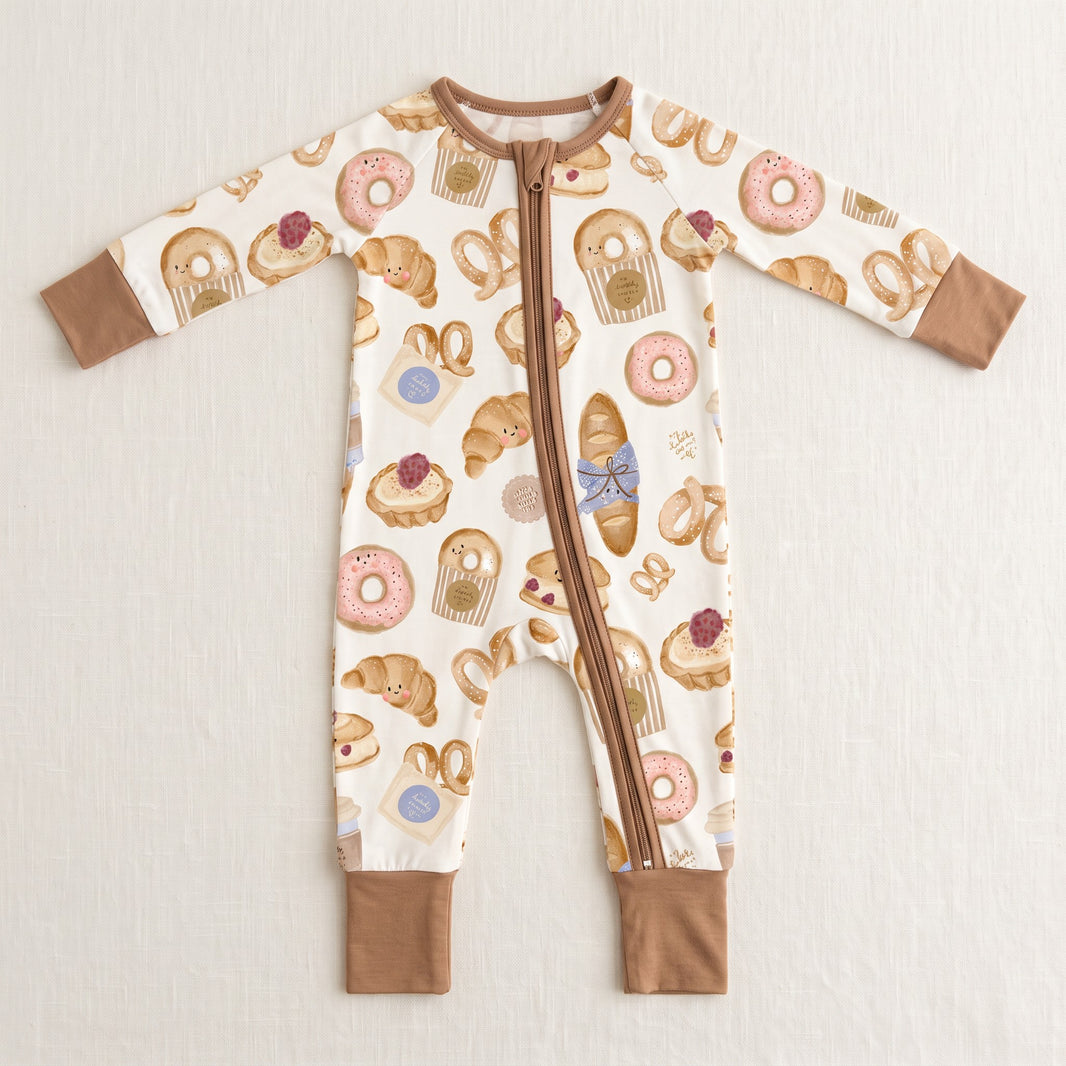 [PRE-ORDER]TENCEL™ LullaSuit in Coffee & Breakfast