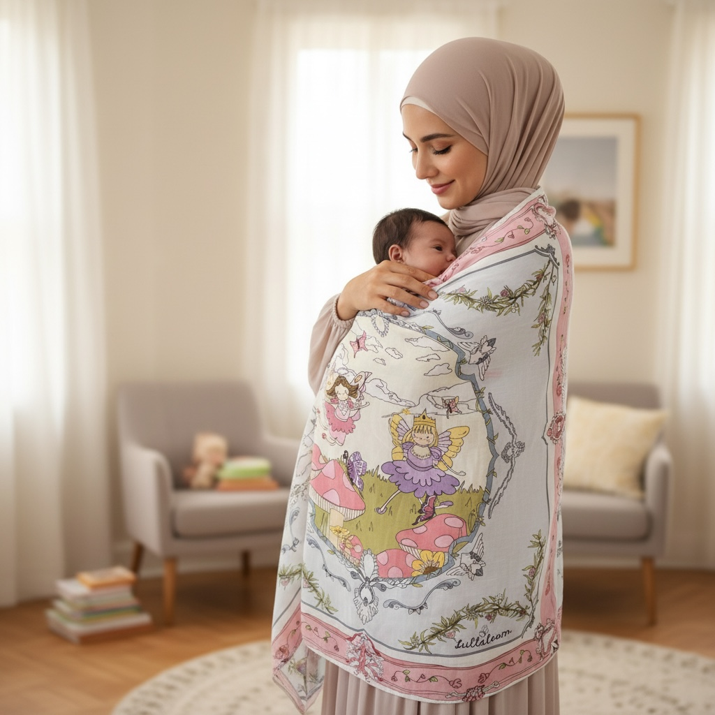 [PREMIUM] Fairytale (Swaddle/Nursing Cover/Blanket)